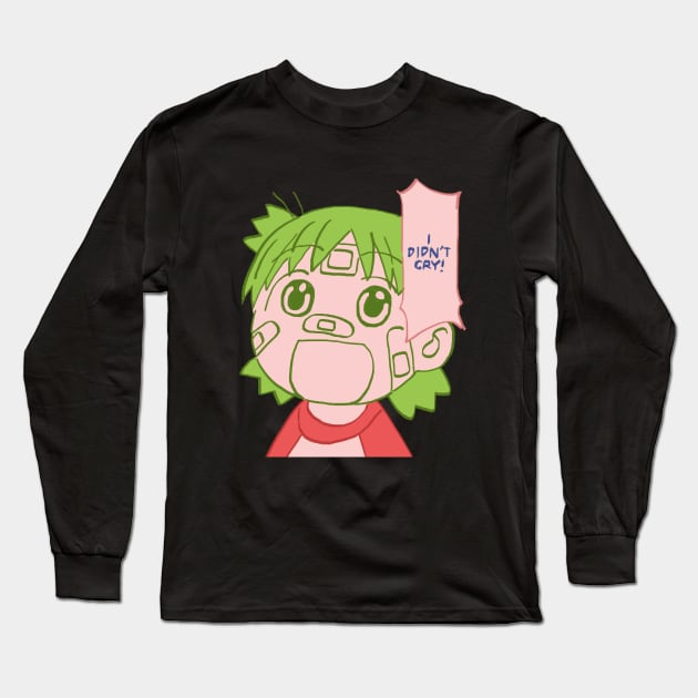 I draw soft pastel yotsuba saying that she didn't cry / yotsubato Long Sleeve T-Shirt by mudwizard